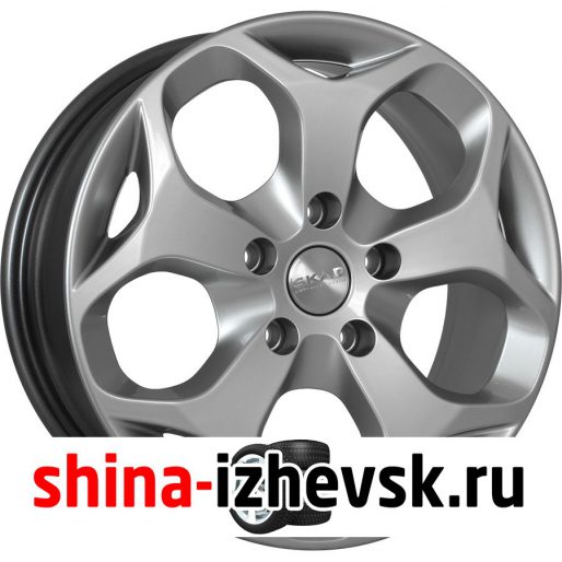 Колесный диск СКАД Гамбург 6.5xR16 5×114.3 ET45 DIA60.1 серебристый в Ижевске